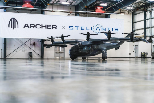 Stellantis集团与Archer公司将对其电动垂直起降飞行器进行欧洲首秀