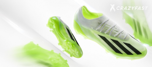 搭载创新科技，SO快毫不费力——阿迪达斯正式发布X CRAZYFAST足球鞋
