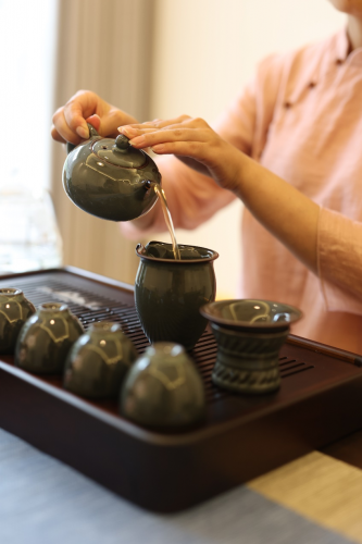 煮茶品茗去，新中式茶社「柒间」盛大开业
