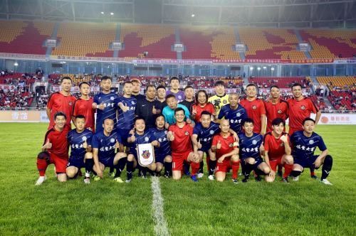 香港明星足球队和周秦故里宝鸡联队友谊赛9月10日将在宝鸡举行