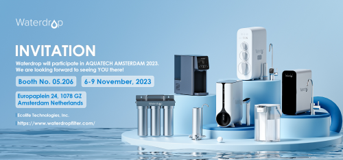 星耀绽放Waterdrop重磅亮相2023Aquatech荷兰阿姆斯特丹展会