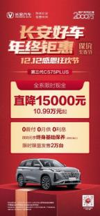 长安 CS75 系列 11 月销量 22278 辆 ，连续八个月单月突破 2 万辆大关！第2张