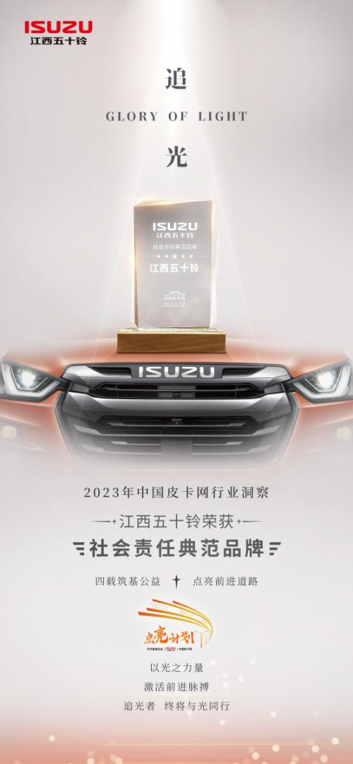 2024中國皮卡年度車型評測揭榜，江西五十鈴斬獲兩項大獎第1張