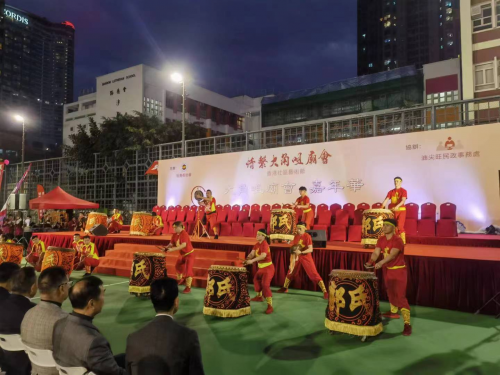 弘揚非遺文化，香港大角咀廟會備受關注