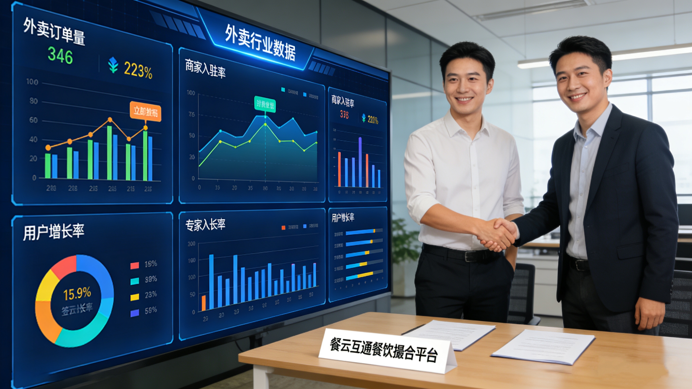 餐云互通:链接品牌方赋能商家-构建外卖餐饮新生态