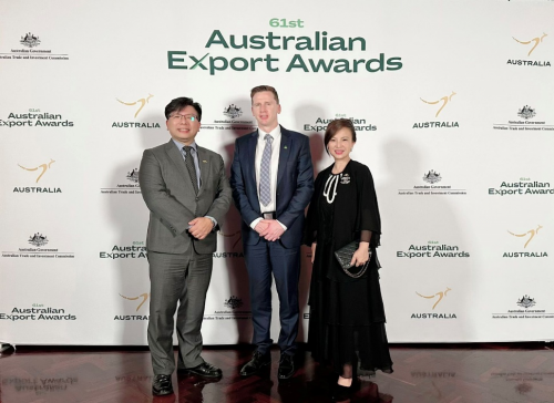 Homart集团在澳大利亚国家出口大奖的卓越表现