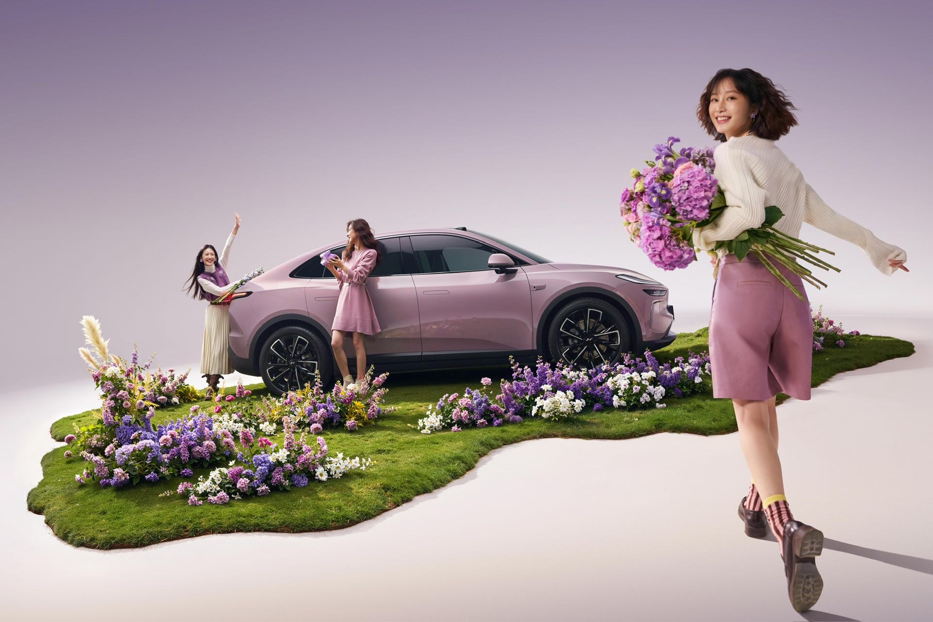 乐道L60紫罗兰苏州上市,跨界开启“芋见乐道”限时快闪 乐道L60紫罗兰苏州上市,跨界开启“芋见乐道”限时快闪